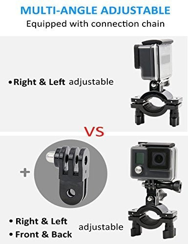 Kolasels Motorcycle Handlebar Mount For Gopro Hero 9/8/7/6/5 1