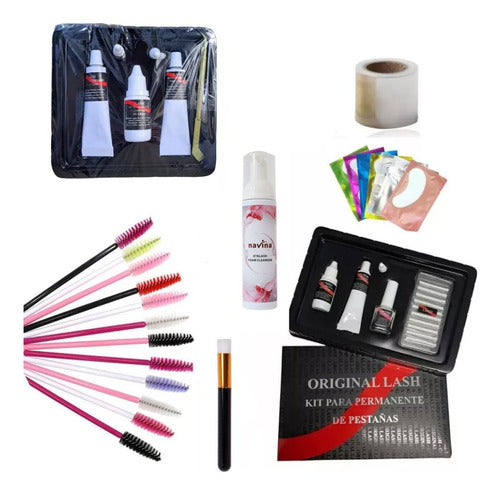 Permanent Kit + Original Lash Laminating Kit + Accessories 1