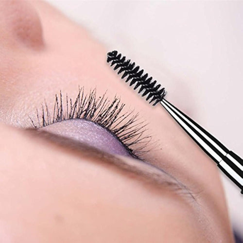 Generic 2 Eyelash Brushes with Cap, Reusable Mascara Wands 5