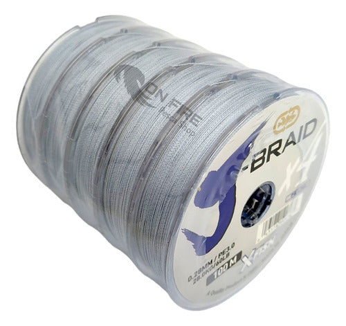 XF J-Braid X4 XF 0.25mm 55lb 25kg 100m Fishing Multifilament 5