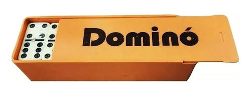 Domino Table Game with Plastic Case and Large Pieces by Faydi 1