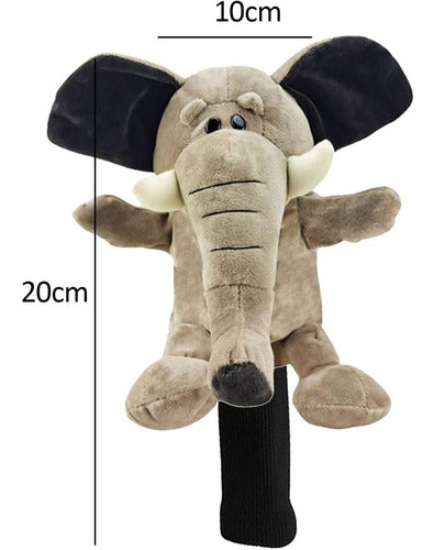 Miscellaneous by CAFF Golf Driver/Wood Plush Cover Elephant 2