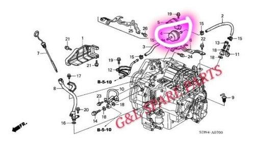 Filtro Caja Automatica Toyota Honda Civic Fit Crv Accord 3