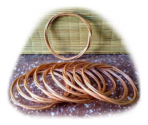 Set of 10 Wicker Rings 15cm Pack for Dreamcatchers and Crafts 1