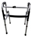 Maverick Aluminium Step Walker with Double Grip - Adjustable 0