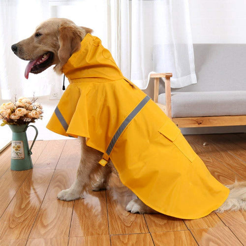 Capa De Chuva Para Cães Nacoco, Roupas Impermeáveis Ajustáve 1