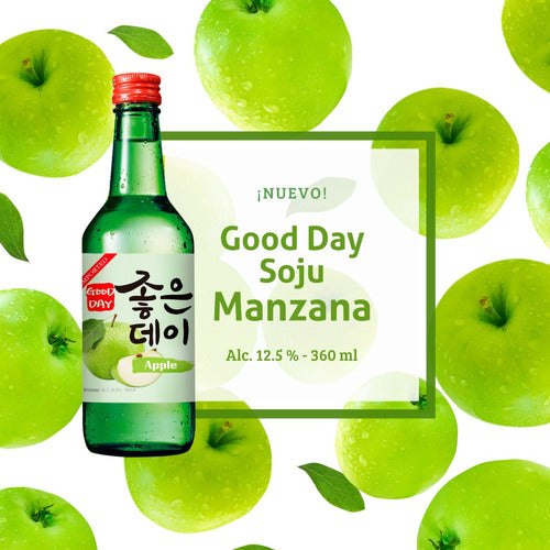 Good Day Pack of 3 Soju - Korean Liqueur 4