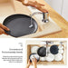 Gagalife Built-in Sink Soap Dispenser or Lotion Dispenser for Kitchen Sink - Chrome 4