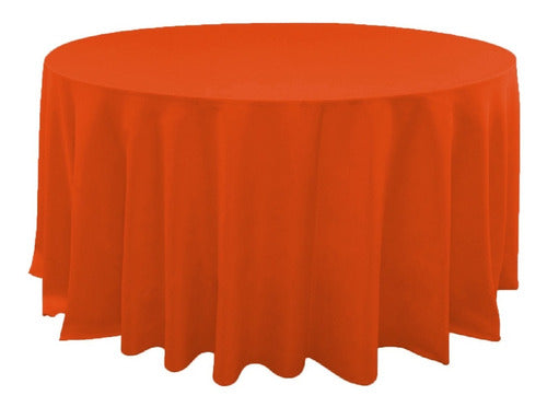Round Tablecloth 2.20 Tropical Antistain Pack of 3 Units 36