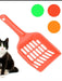 Sanitary Scoop for Cats - Red 1