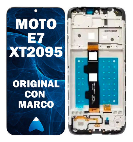 Motorola Moto E7 Xt2095 Module with 100% Original Frame 0