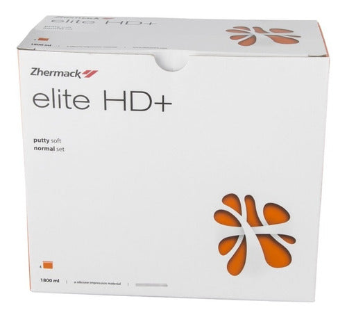 Zhermack Elite HD+ Putty Soft Normal Silicone 1800ml 1