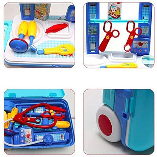 Juego De Doctor De Bebe Con Accesorios Juguete Infantil Niño 3