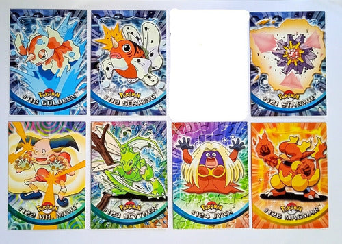 Pokemon Lote De Cartas Topps Originales 1999 1