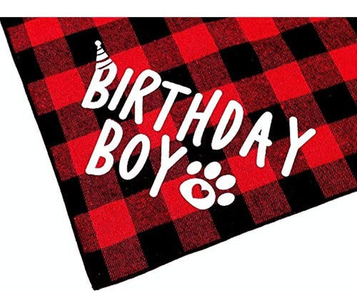 Jpb Birthday Dog Bandana 1