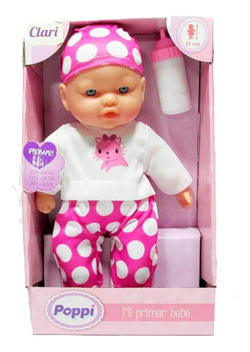 Poppi Doll Bebote Poppi My First Baby 31cm Clari with Sounds 0