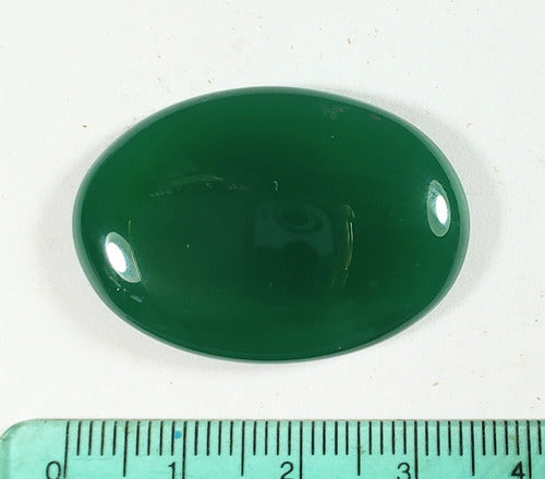 Piedras Semipreciosas de la India Agata Verde Cabujón Art 268 1