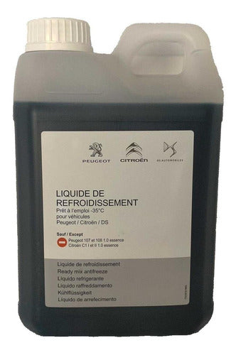 Liquido Refrigerante Peugeot 208 Original 2 Litros 0