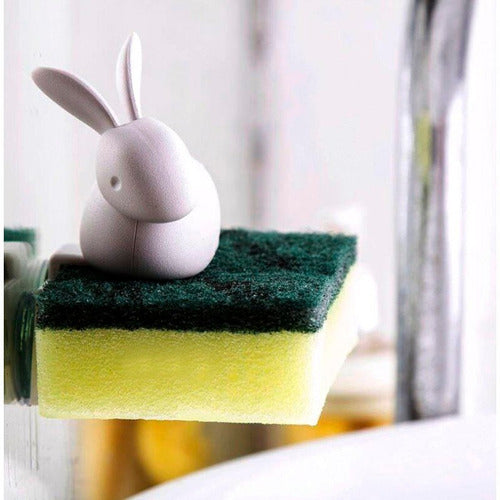 Rabbit Sponge Holder for Kitchen Sink or Bathroom - Gift Shop 4
