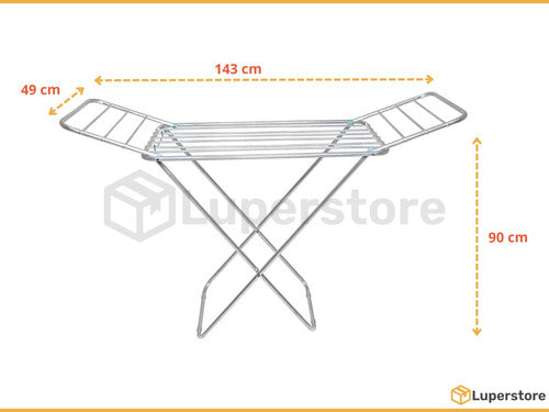 Mor Slim Folding Aluminum Clothes Drying Rack 3