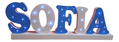 Custom LED Name Signs Polifan Luminous Candybar 0