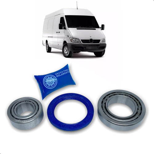 Kit Rolamento Roda Dianteira Sprinter 1999 A 2012 0