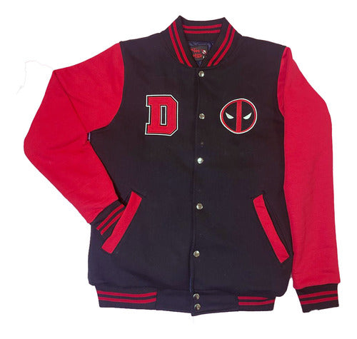 FanAttic University Jacket Deadpool On Demand 1