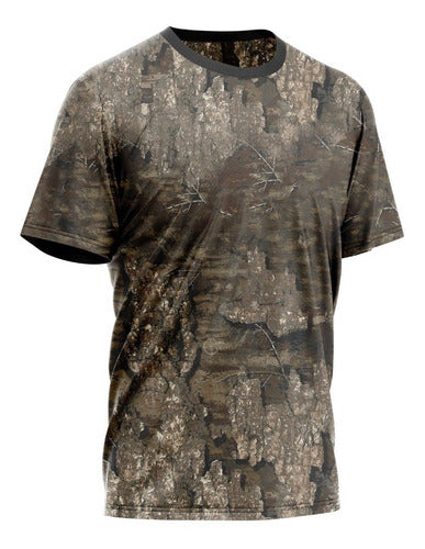 3D Short-Sleeve Camouflage T-Shirts with UV Filter Tactech 11