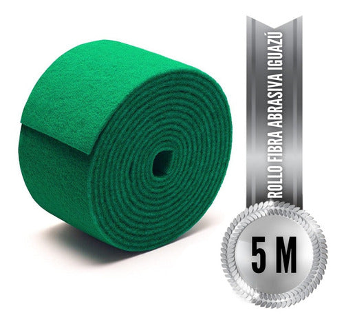 3M Rollo Fibra Abrasiva Verde Limpieza 16 Cm X 5 Mts Iguazu 0