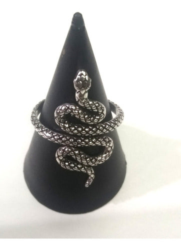 Santiago Plateria Cobra Ring in Silver 4