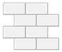 Art3d Peel And Stick Backsplash, 14x12 Subway Tiles, Faux Ceramic Tiles 0