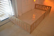 Foldable Baby Playpen Play Yard + 50 Balls 1x1m 9