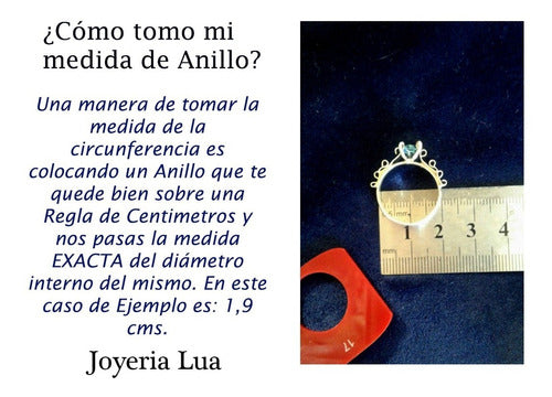 Joyería Lua Anillo Flor En Plata Y Oro 1