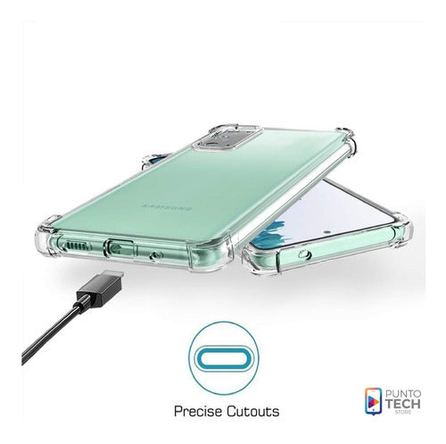 Samsung Protector Antishock Transparente Para S20 FE Bordes 2