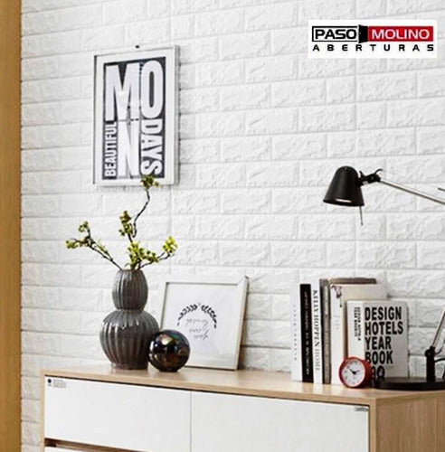 Paso Molino 3D Brick Adhesive Decorative Panels 2