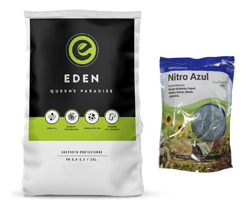 Professional Eden 25lt Substrate with Nitro Azul Lj 500gr 0