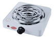 Foco Electric Stove 1 Burner with Thermostat 5 Temperature Levels 0