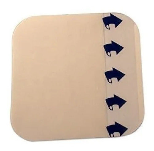 Hydrocolloid Patch 15x15 Thick With Border Box Of 10 Units 0