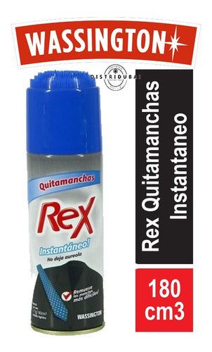 Rex Quitamanchas De Telas Wassington Instantáneo - Pack X 3 0