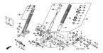 Bieleta Suspension Izq Original Honda C90 Econo Faro Redondo 3