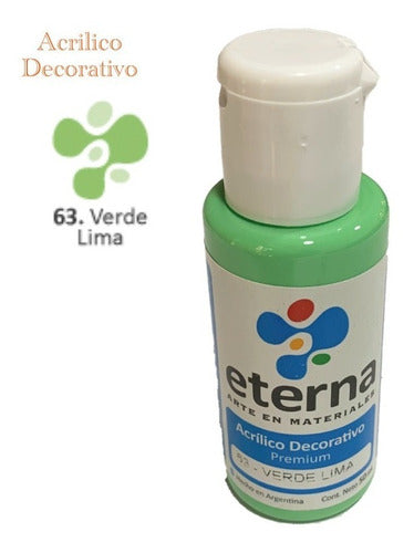 Eterna Acrylic Paint 50 mL (63) Lime Green 1