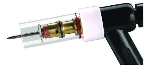 Kit Tig Gas Lens Transparent 3.2mm Supplies Set 1