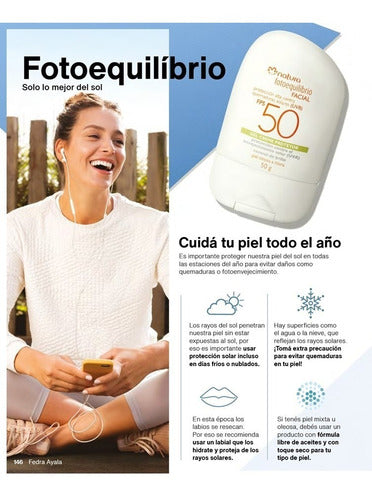 Natura Photoequilibrium Facial Sunscreen Gel Cream FPS50 1