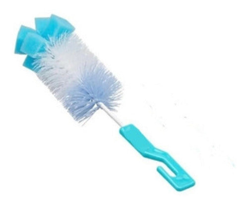 Bottle and Cup Cleaning Brush with Sponge Tip - PVC Bristles - Special Offer 1