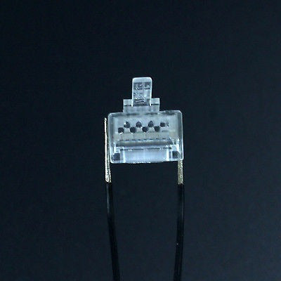 100 Piezas Conector De Red Rj45 8p8c Cat6 Conector Modular E 5