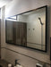 Modern Aluminum Frame Mirror 80x110 cm 4