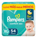 Pampers Confort Sec XG X 54 Unidades 0