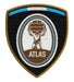 Generic Parche Escudo Black Atlas 0