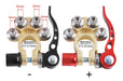 2x Barco Carro Poste Terminal Conector De Bateria 1