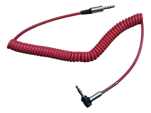 Auxiliary Cable RST Plug 3.5 to Plug 3.5 Spiral 1.8m DZZ 4